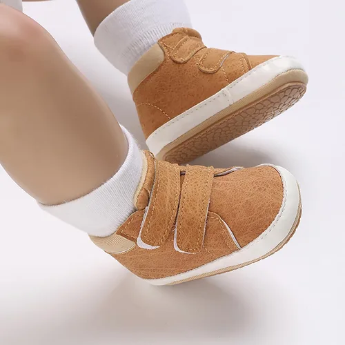 Miniatura 3 de SOFMUO Zapatos deportivos para bebés, niños y niñas, de piel sintética, antideslizantes, suela de goma suave, botines de vestir para niños pequeños