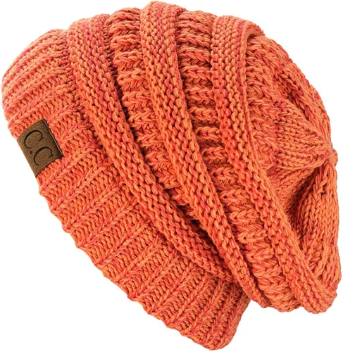 Miniatura 2 de NYFASHION101 Unisex Multicolor Warm Cable Knit Thick Beanie Cap