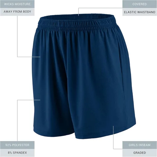 Miniatura 4 de Augusta Sportswear Pantalón corto Augusta Inferno para niña