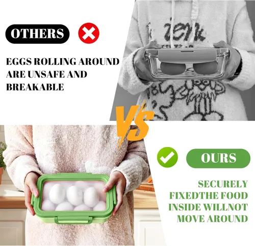 Miniatura 3 de Juego de 2 protectores grandes reutilizables de frutas y verduras, caja de almacenamiento de frutas de silicona, cápsulas elásticas frescas