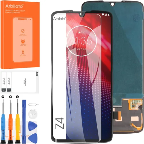 Pantalla OLED para Motorola Moto Z4 Reemplazo de pantalla para Moto XT1980 Pantalla LCD XT1980-3, XT1980-4 Pantalla táctil Digitalizador Asamblea