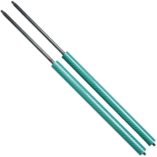 Miniatura 9 de Puntales de fibra de carbono compatibles con Toyota Supra JZA80 1993-2002 Amortiguadores de gas Kit de resortes de capó sin taladrar atornillado