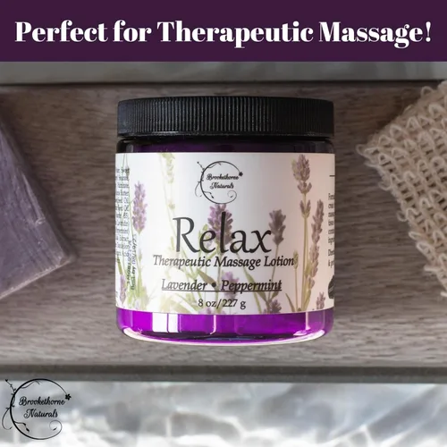 Miniatura 2 de Loción de masaje terapéutico Relax – Todo natural enriquecido con aceites esenciales de lavanda y menta, perfecto para terapia de masaje, crema