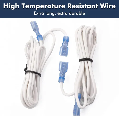 Miniatura 5 de Hiorucet Ventilador con control de interruptor de encendido/apagado de velocidad de reóstato variable e interruptor de termostato magnético