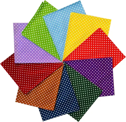 Miniatura 14 de Paquetes de tela de 18 x 22 pulgadas, paquetes de tela de acolchado 100% algodón para colcha, proyecto de costura, cuadrados de edredón precortados