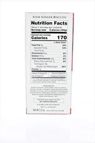 Miniatura 2 de Walkers Galletas de jengibre tallo - 5.3 oz - 2 paquetes