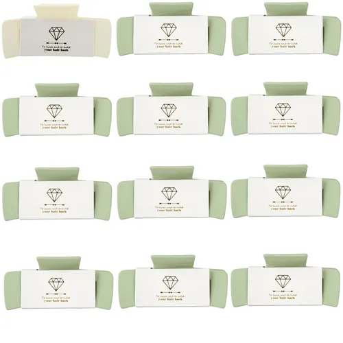 Miniatura 11 de 8 piezas de regalos de propuesta para dama de honor, juego de 8 pinzas de cabello de 10.4 cm cuadrados para despedida de soltera, ideas de regalo