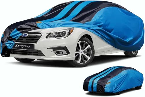 Miniatura 53 de Kaugung - Funda para auto a medida para Chevy Chevrolet Malibu (2016-2025), impermeable para todo tipo de clima, cubierta exterior completa