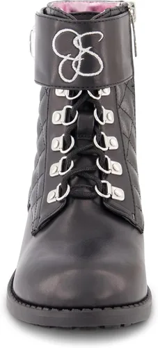 Miniatura 4 de Jessica Simpson Botas de moto para niñas, botas negras, botas negras de cuero para niñas