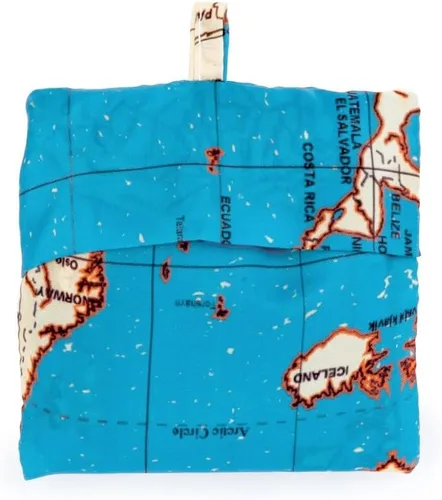 Miniatura 4 de Bolsas de viaje alrededor del mundo Kikkerland, set de 3