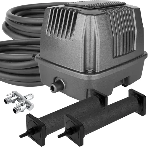 Miniatura 9 de AquaMiracle Aireador Todo-en-Uno para Estanque de Koi para Estanques al Aire Libre, Bomba de Aire para Estanque Sistema de Aireación de Estanque