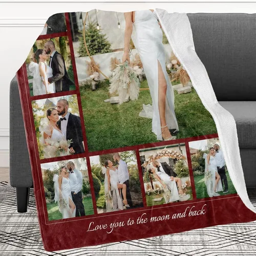Miniatura 25 de Manta personalizada con imagen, mantas personalizadas para adultos y niños, manta de fotos personalizable, mantas personalizadas como regalo para 5