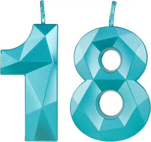Miniatura 153 de Velas de cumpleaños número 15, velas número 15, velas de feliz cumpleaños de oro rosa para pastel, decoraciones de cobertura de pastel de diseño 3D