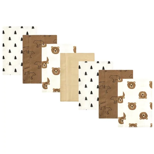 Miniatura 33 de Hudson Baby - Paños unisex de franela de algodón para bebé, bosque, talla única