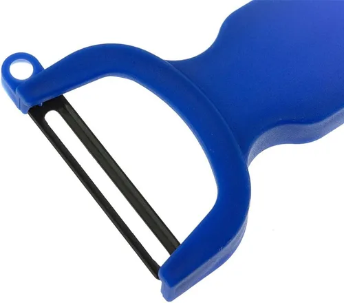 Miniatura 3 de Mercer Culinary M33071BLB Y Swiss Peeler, Azul