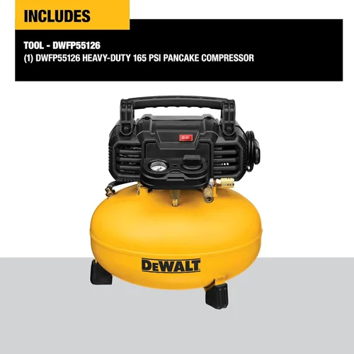 Miniatura 14 de Hotcakes Compresor DeWalt dwfp55126 6-galón 165 PSI