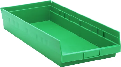 Miniatura 15 de Quantum qsb116bk Negro Economía Shelf Bin, 23 – 5/8" X 11 – 1/8" x 4" Tamaño (Pack de 6)