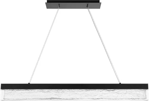Miniatura 3 de WAC Lighting Colgante LED efervescente de 45 pulgadas 3000K en negro