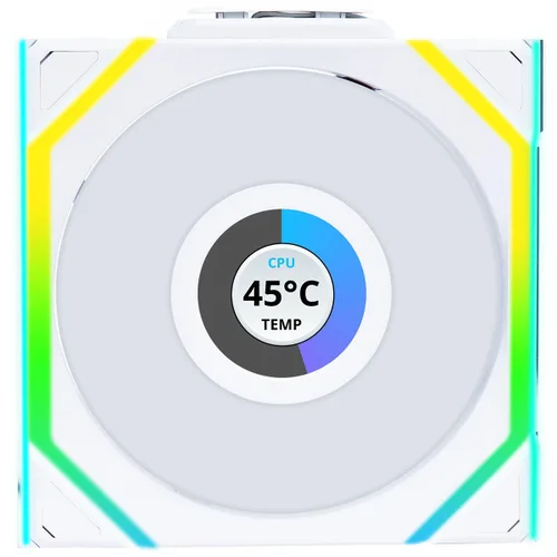 Miniatura 11 de Lian Li UNI Fan SL Inalámbrico (Pala Invertida) 120mm Ventilador ARGB - Paquete Triple - Señal Inalámbrica de 2.4 GHz para Control de RGB