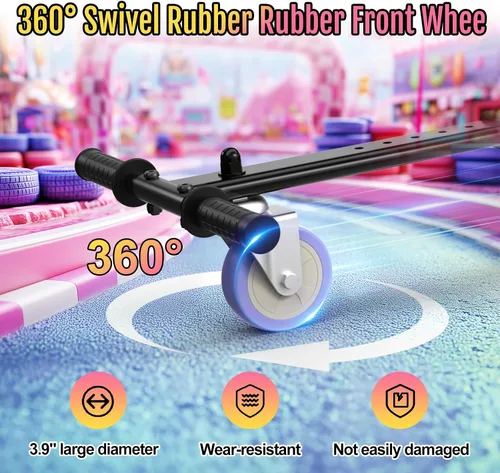 Miniatura 5 de Scooter Seat Attachment, Scooter with Go Kart for Kids Boys Girls Adults, LED Lights, Bluetooth(Include Go-Kart)