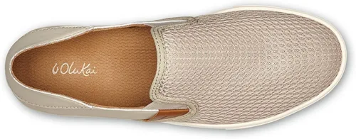 Miniatura 2 de OLUKAI Pehuea - Tenis sin cordones para mujer, zapatos casuales para uso diario, tacón caído y malla transpirable, ligeros y cómodos durante todo