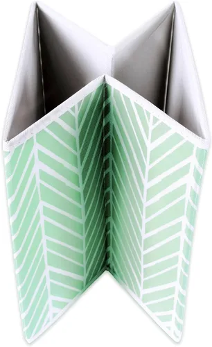 Miniatura 3 de DII Non Woven Storage Collection - Contenedor de espiga de poliéster, juego pequeño de 2, menta, 2