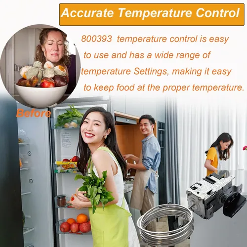 Miniatura 3 de 800393, 831932 Kit de control de temperatura, compatible con refrigeradores y congelador verdaderos serie TC/TSD/T/GDM/GEM/G4SM, reemplaza