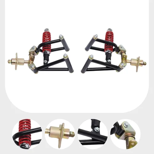 Miniatura 5 de PanDair 1 Juego de Conjunto de Brazo de Balanza de Suspensión Delantera Para Moto de Cross Eléctrica, ATV, Quad, Buggy, Moto Kart, Piezas de Go