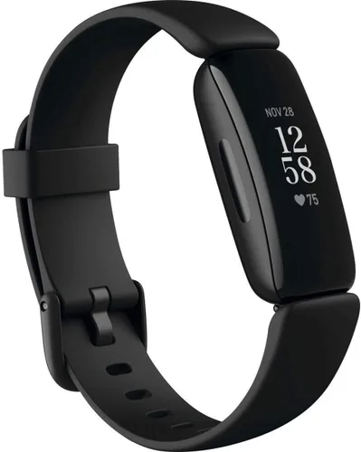 Miniatura 2 de Fitbit Inspire 2 rastreador de salud y fitness con una prueba gratuita de 1 año Fitbit Premium, frecuencia cardíaca 24/7, negro/negro, talla única