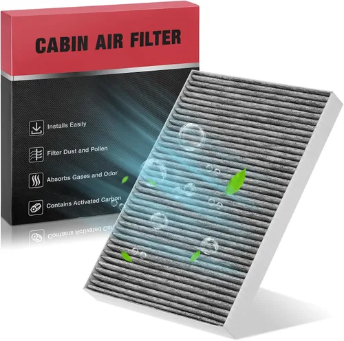 Miniatura 31 de BDFHYK 2 filtros de aire de cabina CF10136 con carbón activado compatibles con Chevy Uplander 2005-2009, Venture 2001-2005, compatibles con Buick