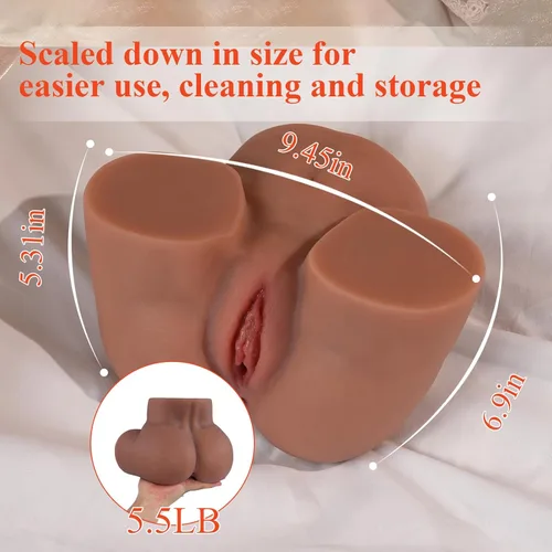 Miniatura 3 de Juguetes sexuales masculinos de bolsillo Pussy - Muñecas sexuales TANTALY de 5.5LB, masturbador masculino de nivel de entrada, juguetes sexuales