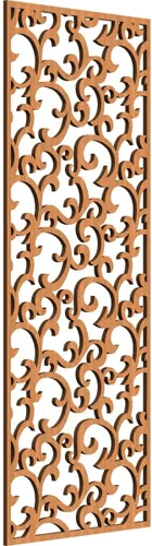 Miniatura 198 de Wheatland Paneles de pared decorativos de madera con calado, 9 3/8 pulgadas de ancho x 24 3/8 pulgadas de alto x 1/4 de alto, nogal