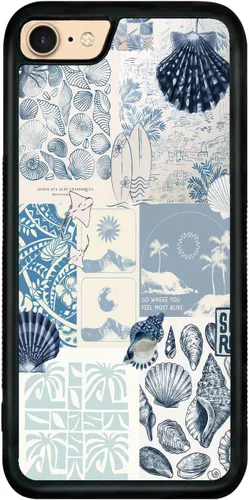 Miniatura 104 de Funda de teléfono de playa de verano a prueba de golpes y protectora con hibisco, bonitas fundas de teléfono para iPhone XR jamaica (Hibiscus Flower)