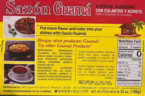 Miniatura 2 de Sazón Guama Seasoning with Coriander and Annatto, 6.33 oz, 2 Packs