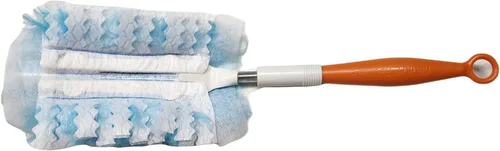 Miniatura 8 de Mango flexible con almohadilla desechable para plumero, compatible con recambios de plumero Swiffer.
