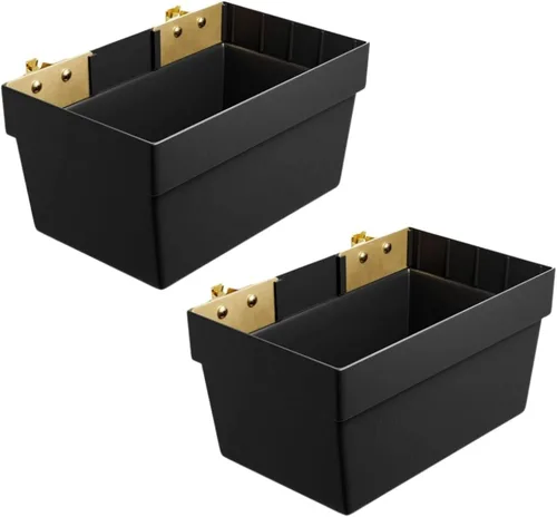 Miniatura 11 de DC Cargo Mall Gran contenedor de almacenamiento E Track – Organizador de canasta E Track resistente – Accesorios E Track compactos para remolques