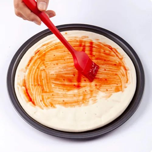 Miniatura 5 de Juego de 4 herramientas de pizza que incluye rodillo de pizza de repostería, cortador de masa de pizza que ahorra tiempo y cortador de masa