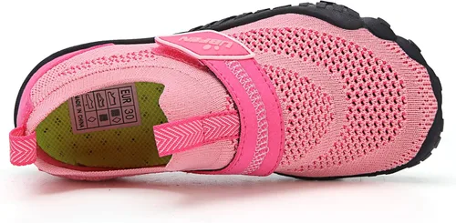 Miniatura 3 de UBFEN Zapatos de agua para niños y niñas, de secado rápido, ligeros, calcetines acuáticos para niños pequeños y grandes, zapatos de natación