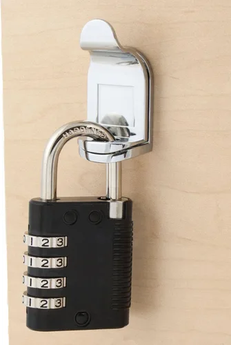 Miniatura 2 de SX-575 - Candado de disco combinado de 4 esferas, cerradura de combinación de alta seguridad, para interiores y exteriores, candado de armario