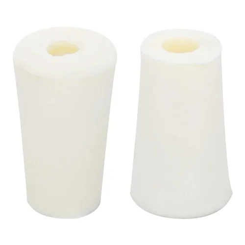Miniatura 22 de Bettomshin Tapón cónico de silicona Carboy, adecuado para orificios de 3/8 pulgadas de diámetro, para elaboración casera, cerveza, vino, kombucha