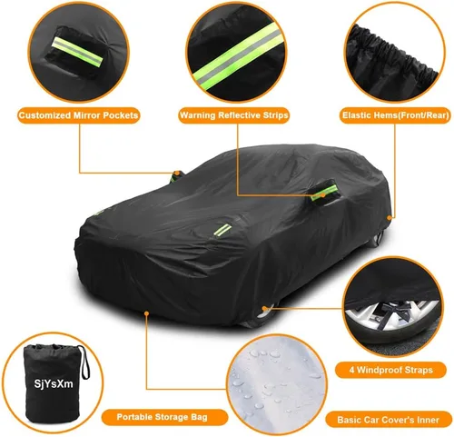 Miniatura 3 de Funda de coche compatible con Bentley Continental GT/Continental GTC 2003-2023, cubierta impermeable para todo tipo de clima, para Continental GT