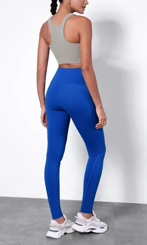 Miniatura 4 de ODODOS - Leggings capri de cintura alta, con bolsillos, control de abdomen, para mujer, no se transparentan, para yoga, entrenamiento, deportes