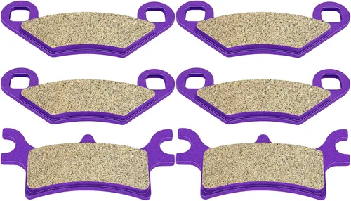 SCITOO Pastillas de freno de fibra de carbono aptas para 02-06 para Polaris Magnum, 2007-2008 10-11 para Polaris Scrambler, 02-08 para Polaris
