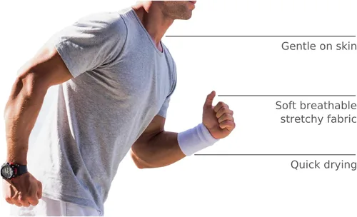 Miniatura 40 de Camisetas de entrenamiento para hombre, de manga corta, de secado rápido, atlético, gimnasio, activo, absorbe la humedad