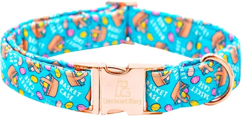 Miniatura 57 de Lionheart glory Collar de perro, Collar de perro azul Collar de perro para niños Collar ajustable de dinosaurio para perros pequeños Regalo