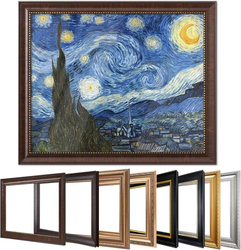 Miniatura 13 de DECORARTS - Serie de pinturas enmarcadas de Vincent Van Gogh (favoritos) – impresión giclée de arte en lienzo.