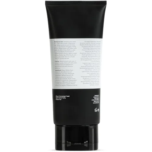 Miniatura 5 de Anthony Crema de afeitar para hombre para pieles sensibles: extractos de escualano, eucalipto, menta verde y romero, ayuda a calmar, refrescar