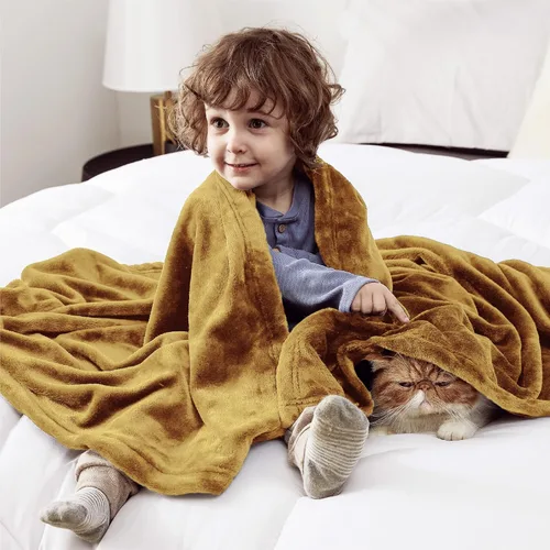 Miniatura 6 de Bedsure GentleSoft Bedding - Manta de vellón para niñas y niños, suave, acogedora y bonita, manta pequeña para viajes, 43 x 55 pulgadas