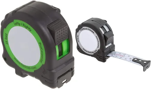 Fastcap ProCarpenter - Paquete de cinta métrica estándar de 25 pies con reverso métrico/métrico de 16 pies