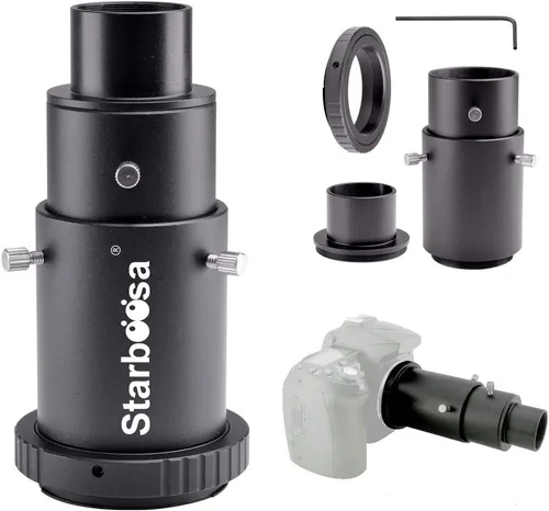 Miniatura 9 de Adaptador de cámara para telescopio de extensión variable – Compatible con cámaras Nikon N1 sin espejo – Conecta telescopios para fotografía